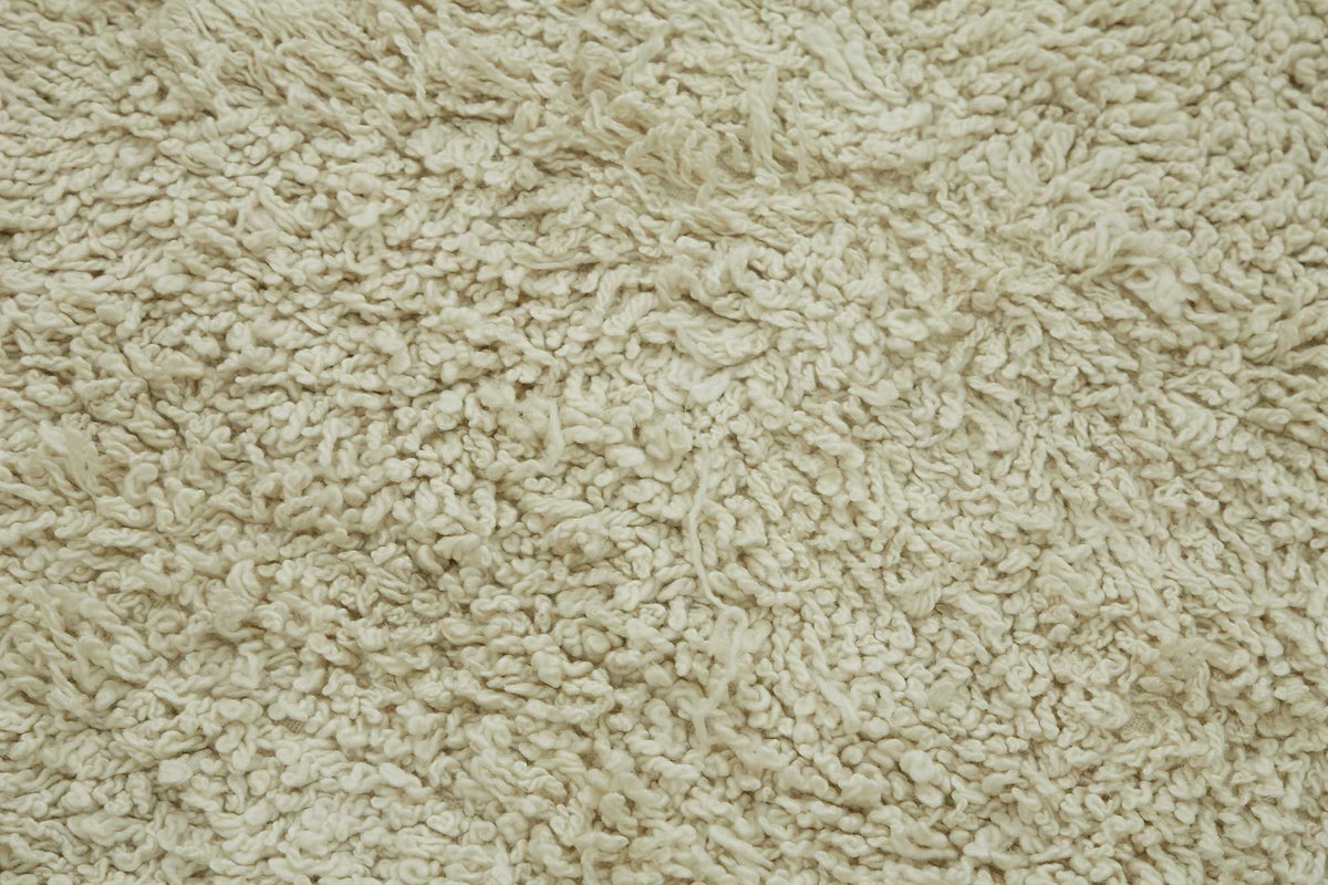 Timvi Bej Yeşil Düz Modern El Dokuma Halı 80x215 cm – mekânda kullanım