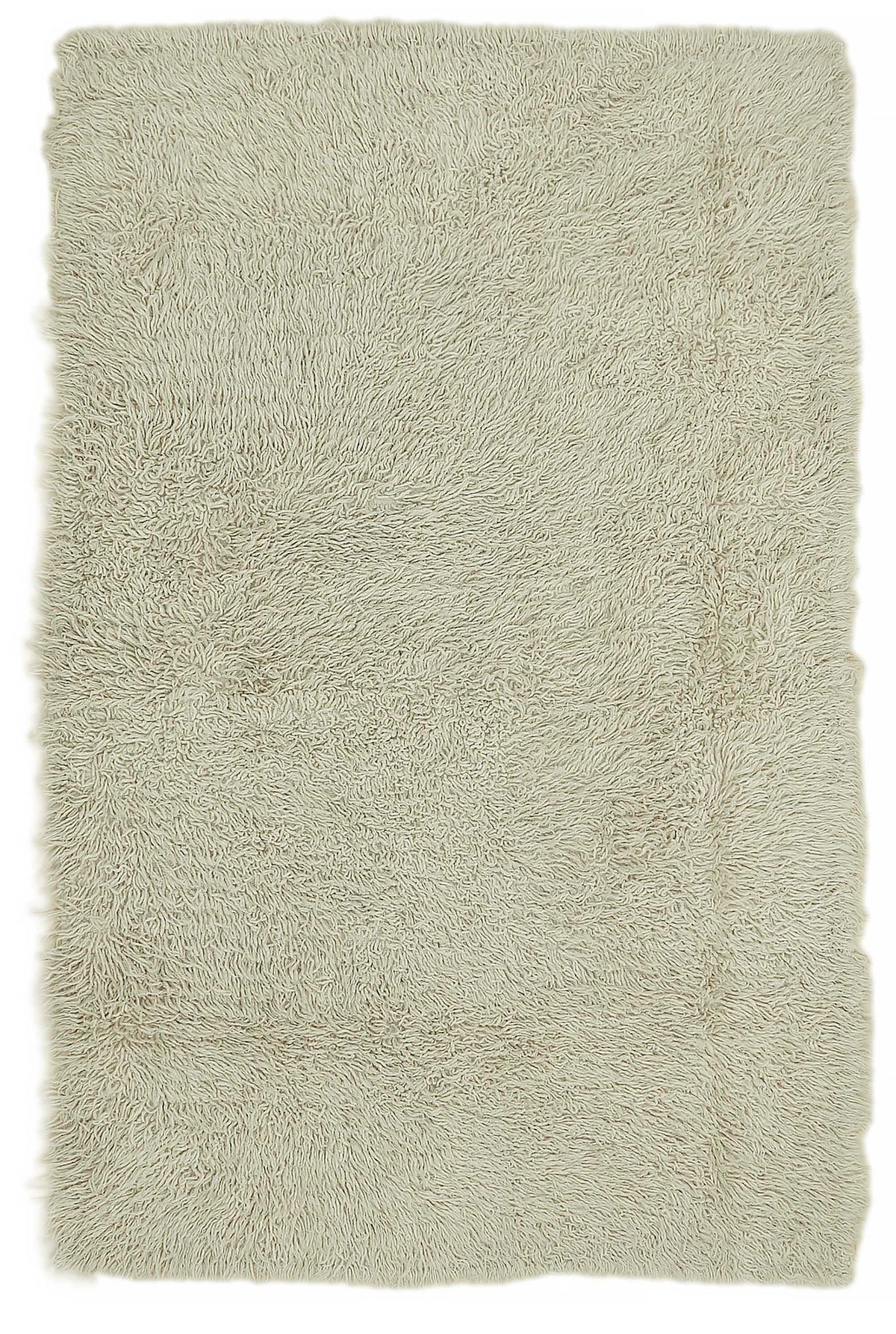Timvi Desensiz Düz Bej ve Yeşil Renkli Tulu Halı 130x200 cm