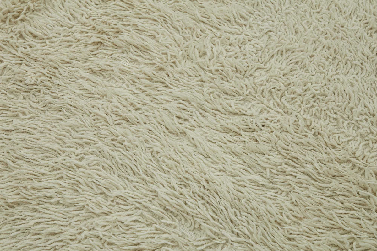 Timvi Desensiz Düz Bej ve Yeşil Renkli Tulu Halı 130x200 cm – mekânda kullanım
