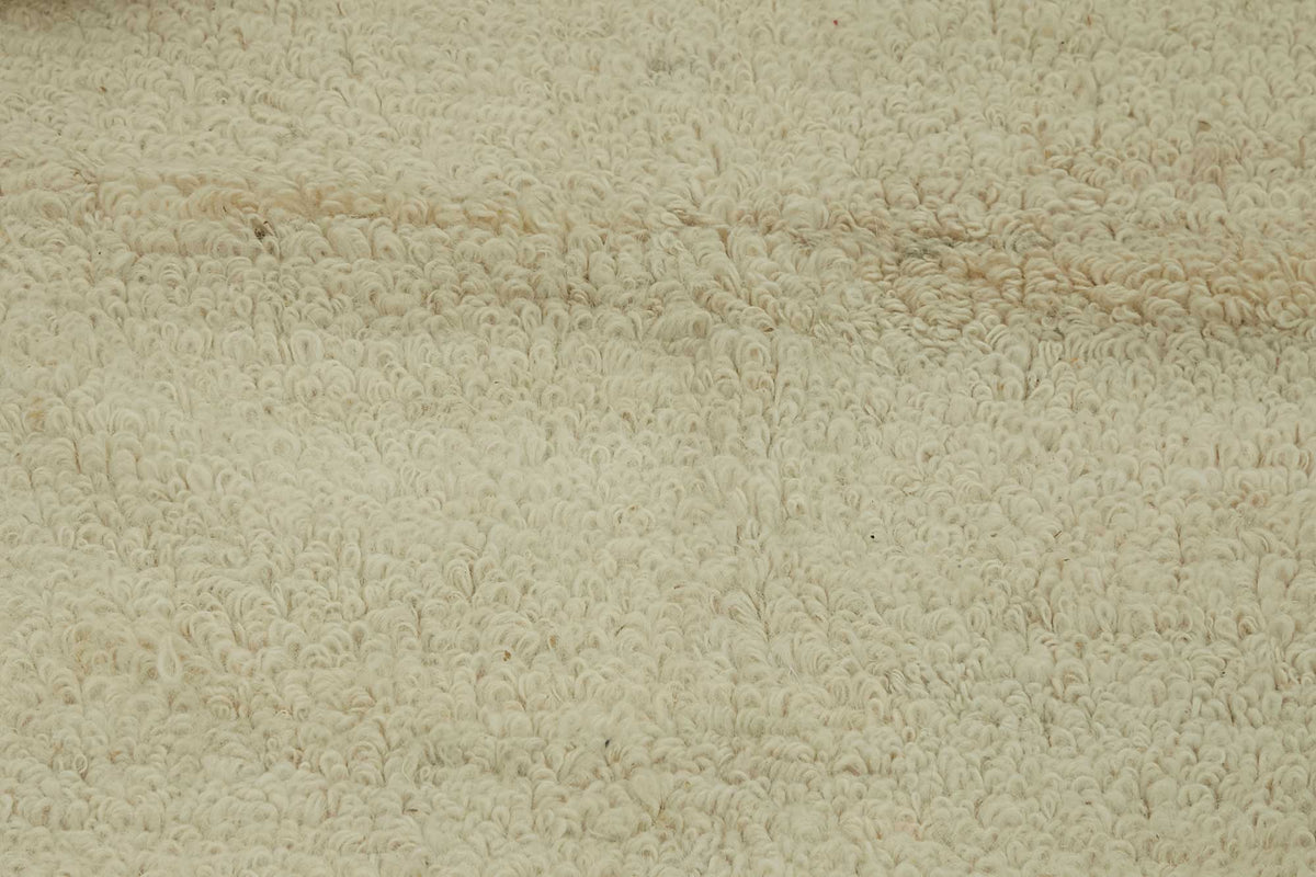 Timvi Bej Yeşil Düz Renk Modern Yün El Dokuma Halı 113x155 cm – mekânda kullanım