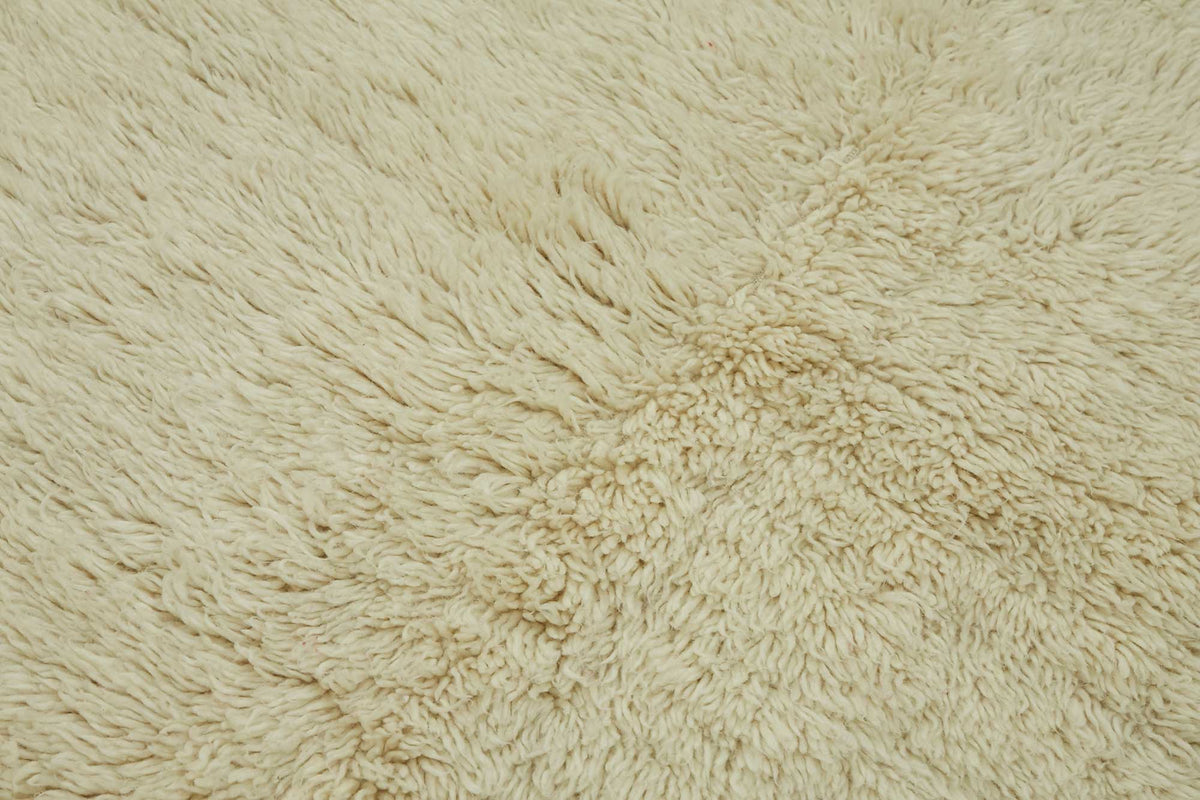 Timvi Düz Yeşil Halı Vintage Yün Pamuk Dokuma 130x225 cm – mekânda kullanım