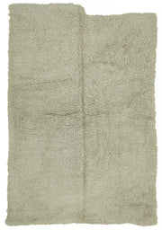 Timvi Bej Gri Düz Shaggy El Dokuma Halı 164x232 cm