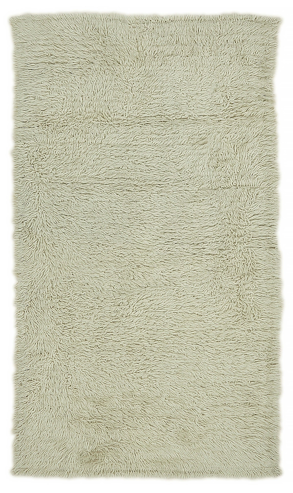 Timvi Bej Yeşil Düz Modern El Dokuma Halı 113x200 cm