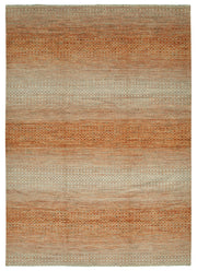 Nivro Bej Rengi Halı Modern Geometrik Desenli El Dokuma 306x425 cm
