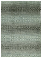 Nivro Antrasit Gri Geometrik Desenli El Dokuma Halı 303x427 cm