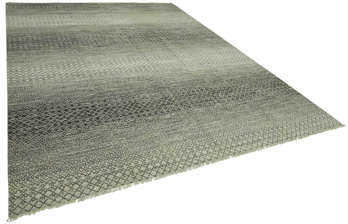 Nivro Açık Gri Halı Modern Geometrik Desenli 272x362 cm – genel görünüm