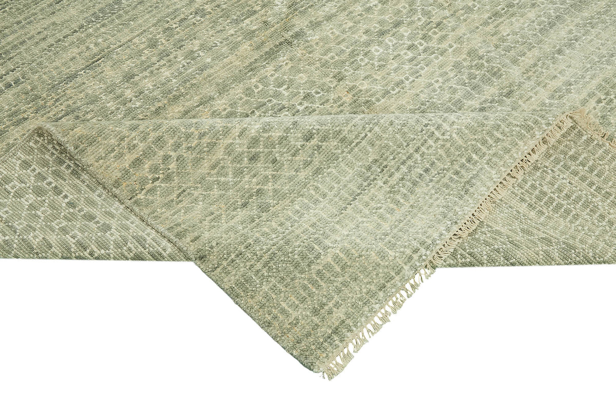 Nivro Bej Rengi Halı Modern Geometrik Desenli 267x363 cm 46584 – kenar detayı