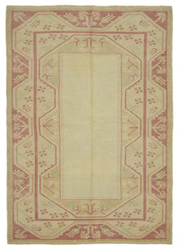 Gekro Beige Silver Geometric Modern Hand-Woven Rug 140x200 cm