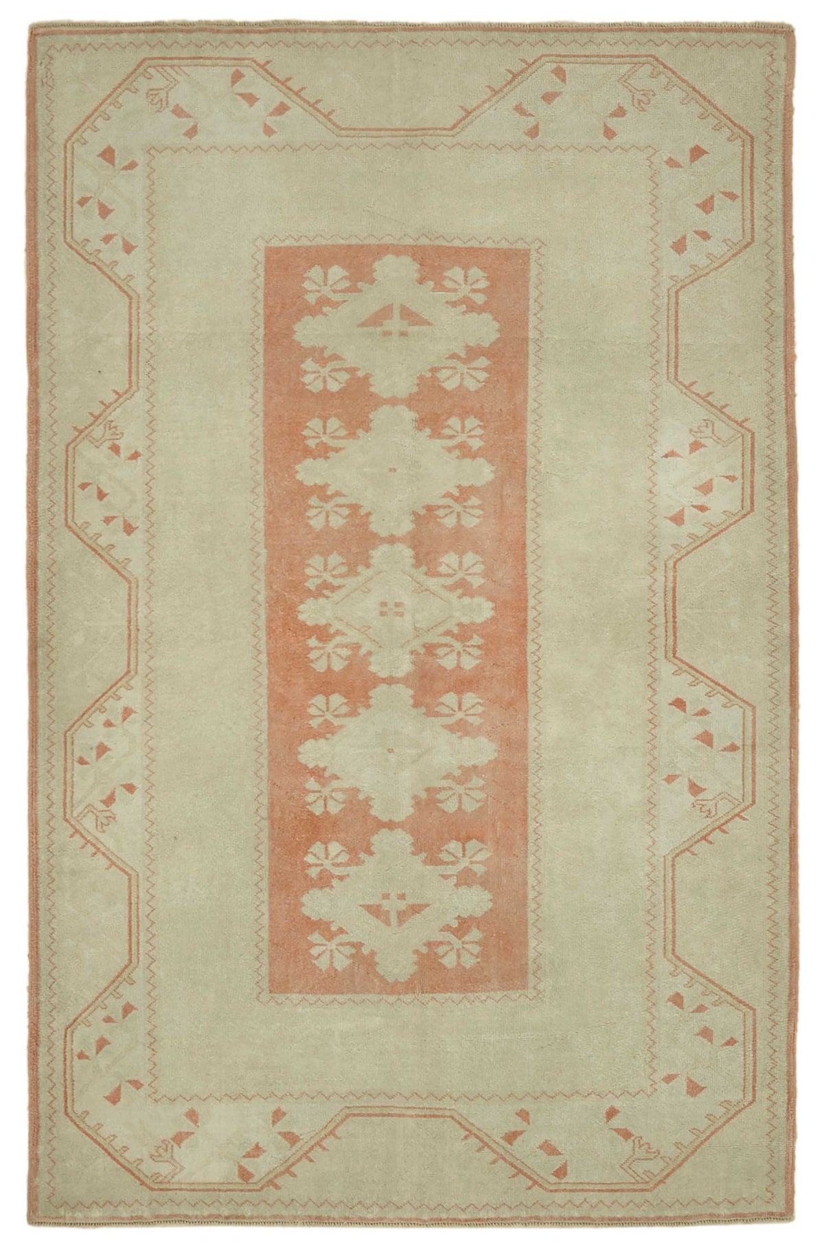 Kavale Anadolu Bej Geometrik Desenli Düz Dokuma Halı 167x252 cm 46778