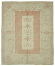 Kavale 30-50 Yıllık Kırmızı Etnik Halı Geometrik Desenli 192x221 cm 46858