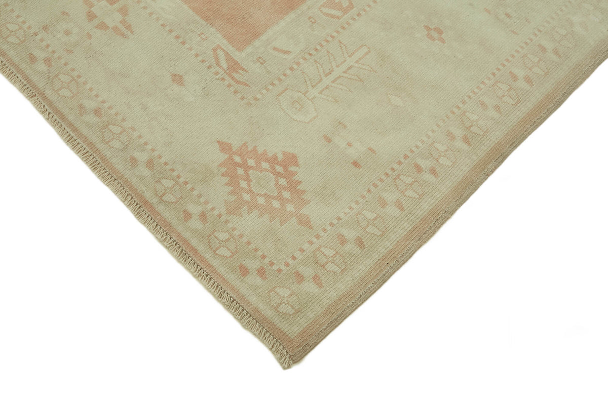 Kavale 30-50 Yıllık Kırmızı Etnik Halı Geometrik Desenli 192x221 cm 46858 – detay görünümü