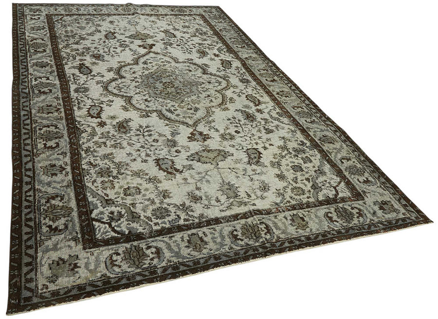 Besko Madalyon Desenli Oyma Kırmızı El Dokuma Halı 200x304 cm – genel görünüm