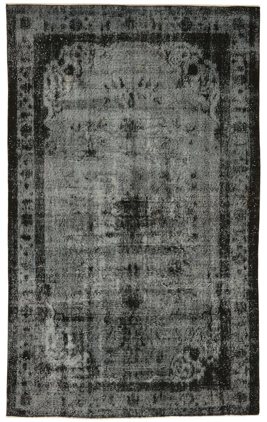 Besko Vintage Eskitme Halı Gri Kabartma Desenli 180x297 cm