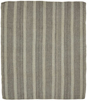 Truvo El Dokuma Gri Ekru Çizgili Modern Kilim 290x333 cm 47195