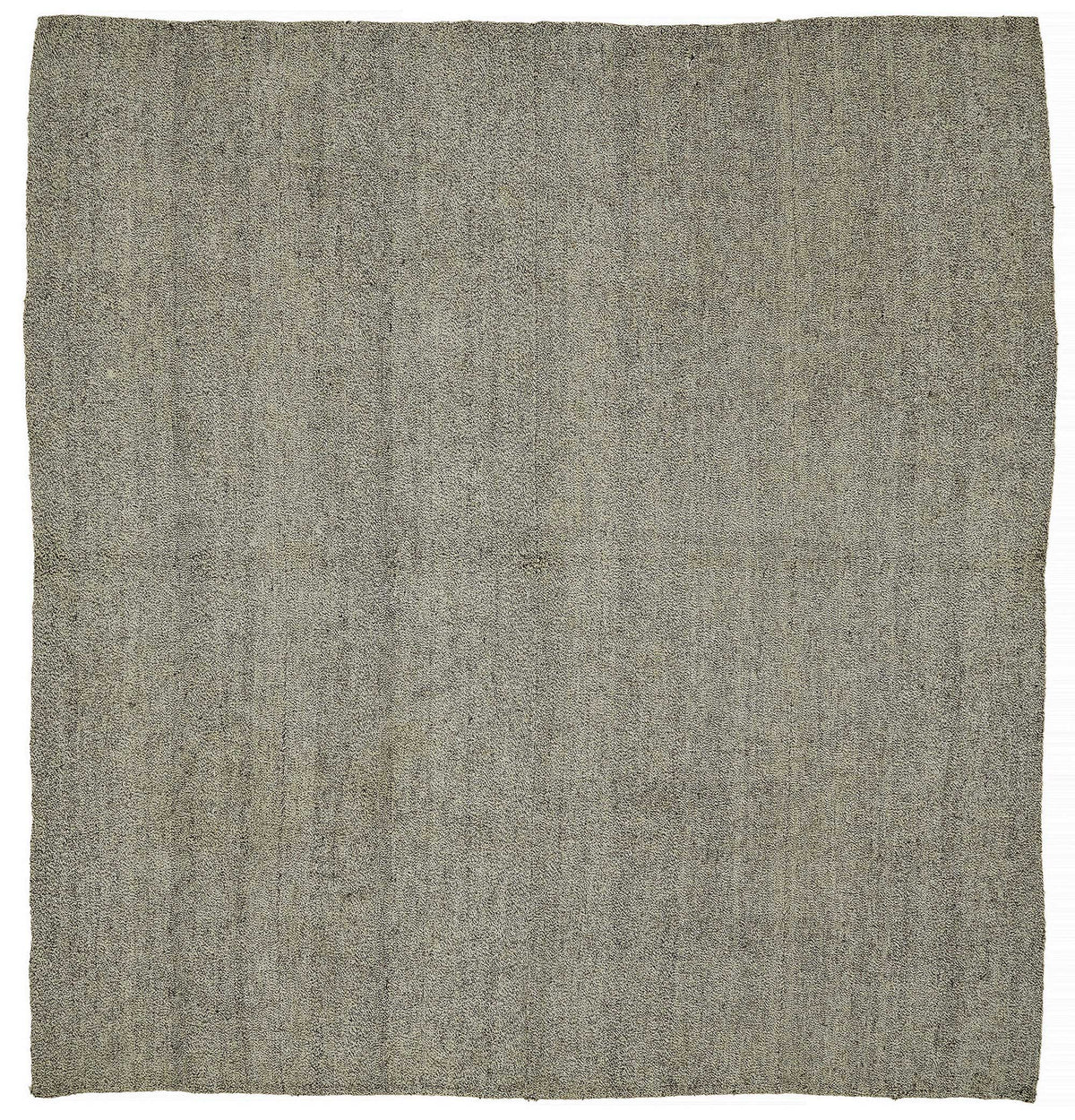 Truvo Gri Bej Düz Modern El Dokuma Kilim 243x260 cm