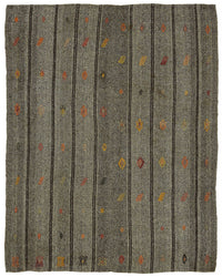 Truvo Geometrik Kilim Kırmızı ve Turuncu Desenli 178x226 cm 47234