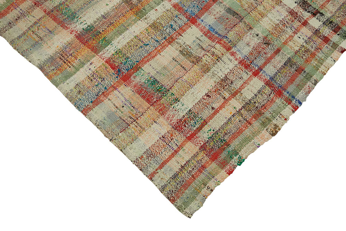Kadex Kareli Desenli Çok Renkli Chaput Kilim 170x296 cm 47267 – detay görünümü