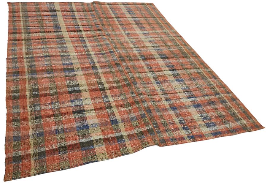 Kadex Geometrik Kilim Chaput Kareli Dama Desenli 190x254 cm 47304 – genel görünüm