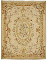 Sivemi Bej Zeminli Floral Desenli El Dokuma Halı 275x354 cm 47406