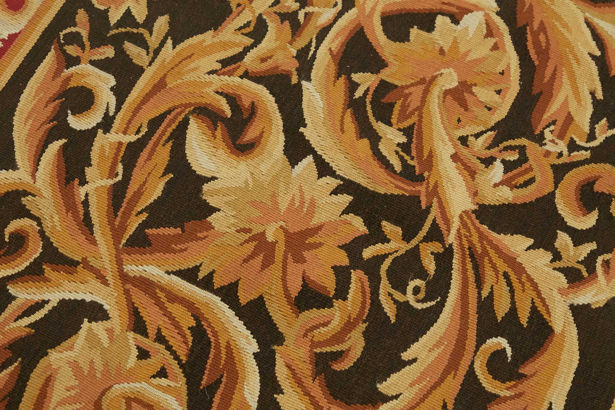 Sivemi Düz Siyah Halı Baklava Desenli Vintage Yün Pamuk 90x300 cm – mekânda kullanım