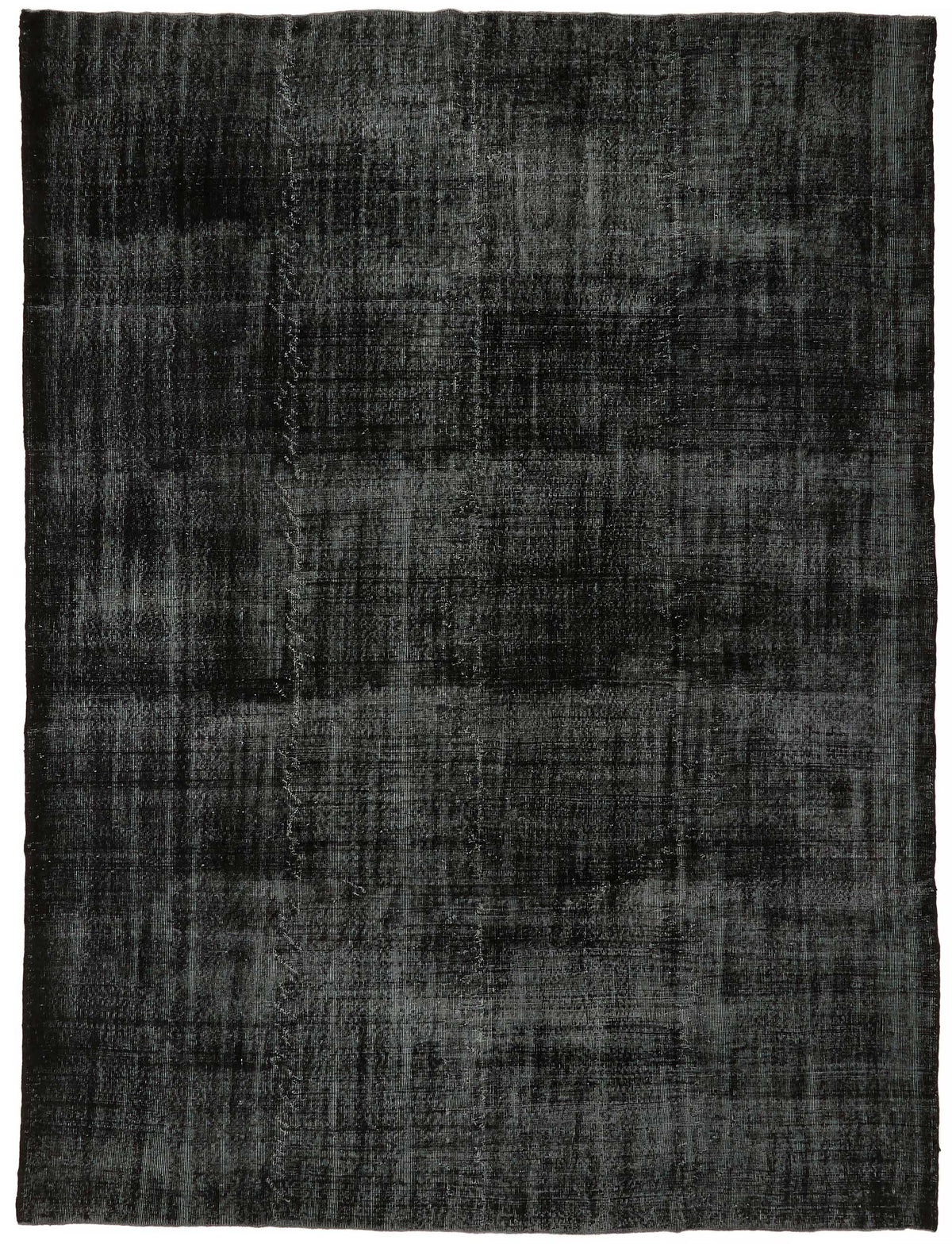 Zelko Siyah Gri Modern Soyut Desenli El Dokuma Halı 271x354 cm