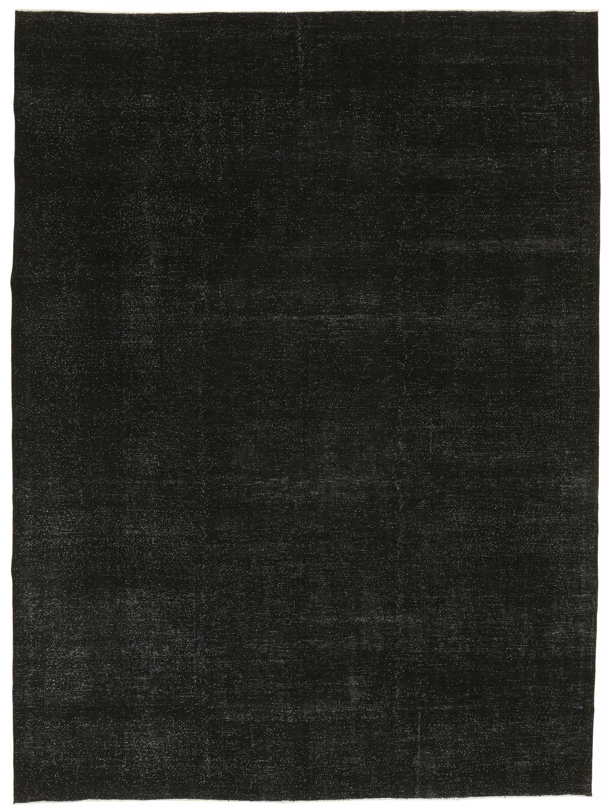 Zelko Siyah Gri Modern Melanj Düz El Dokuma Halı 300x400 cm