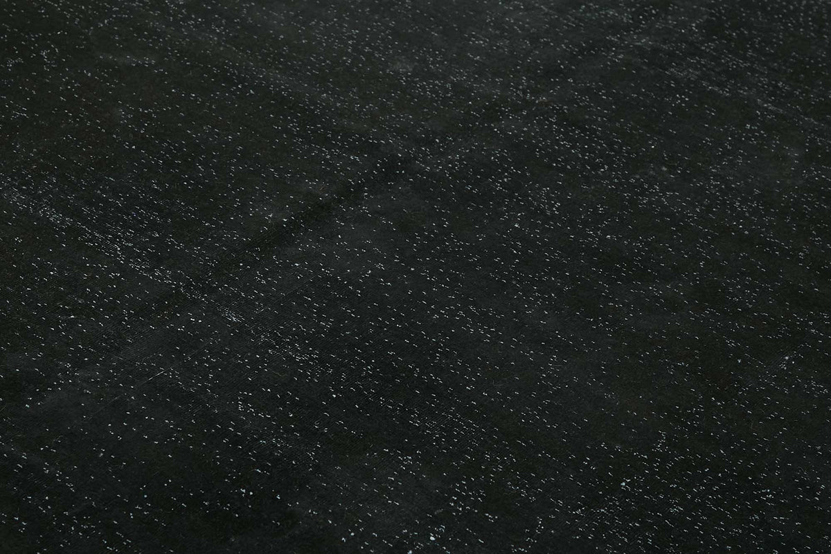 Zelko Siyah Gri Modern Melanj Düz El Dokuma Halı 300x400 cm – mekânda kullanım