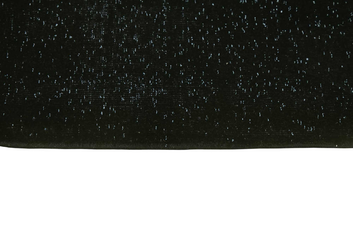Zelko Siyah Gri Modern Melanj Düz El Dokuma Halı 300x400 cm – farklı açı