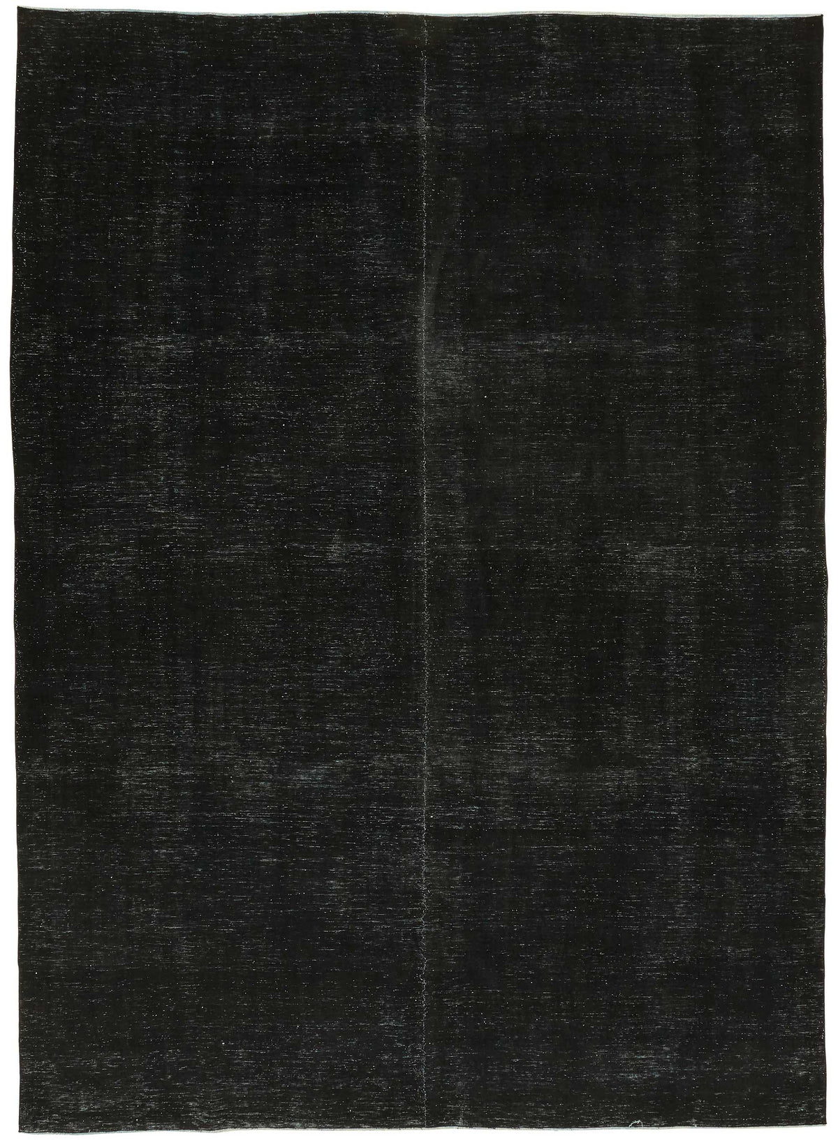 Zelko Siyah Gri Düz Modern El Dokuma Halı 300x400 cm