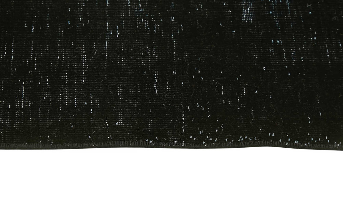 Zelko Siyah Gri Düz Modern El Dokuma Halı 300x400 cm – farklı açı