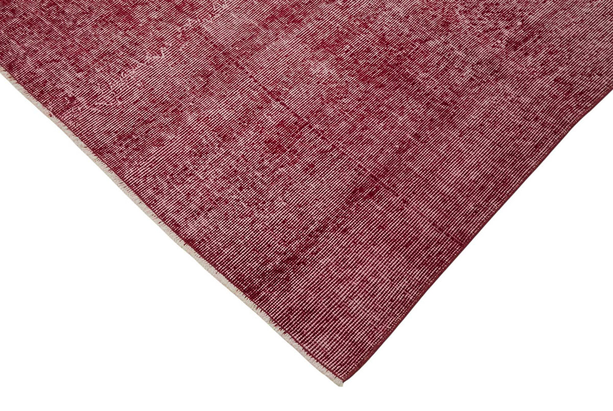 Zelko Overdyed Gül Kurusu Soyut Desenli El Dokuma Halı 300x400 cm – detay görünümü