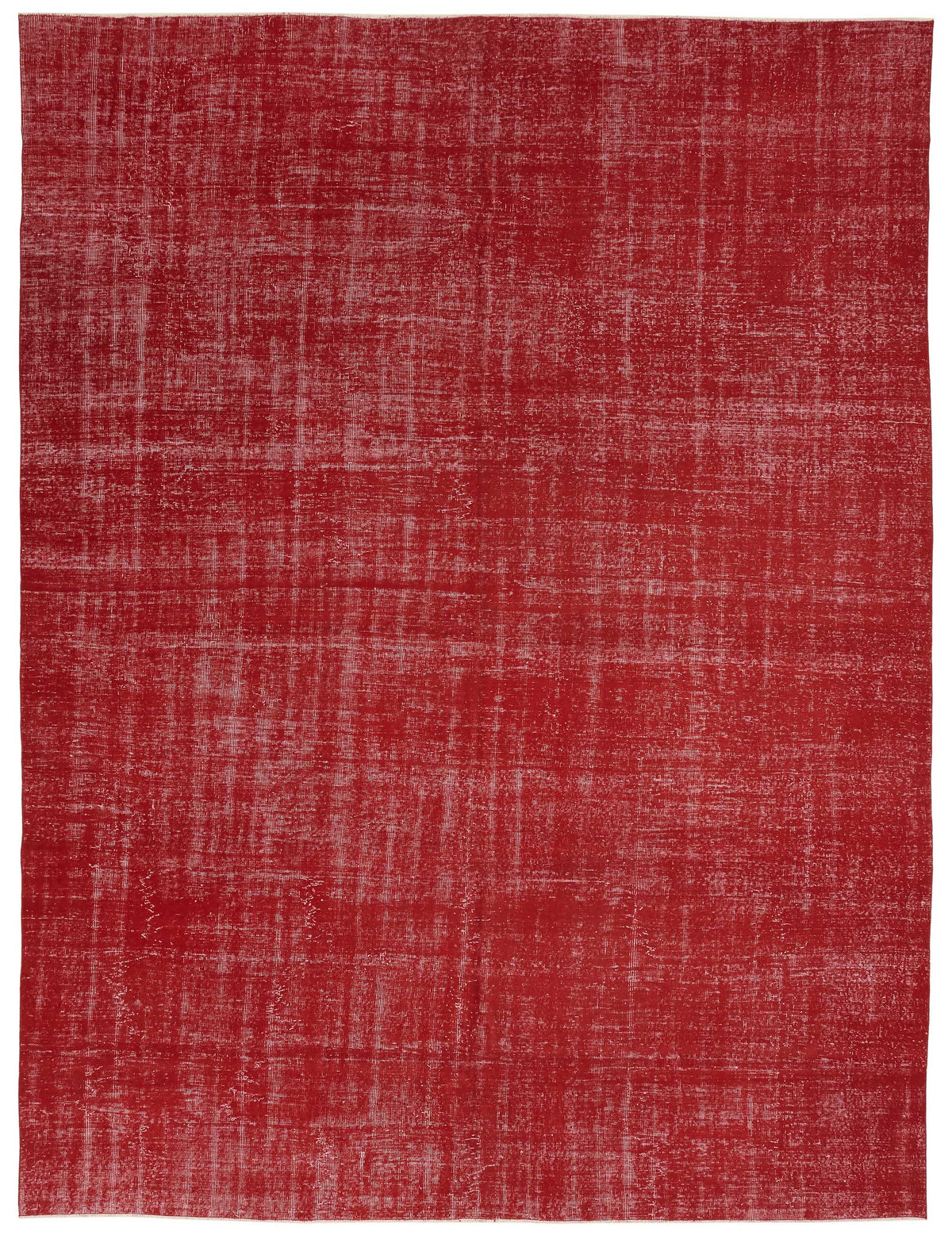 Zelko Kırmızı Gri Soyut Desenli Modern El Dokuma Halı 300x400 cm