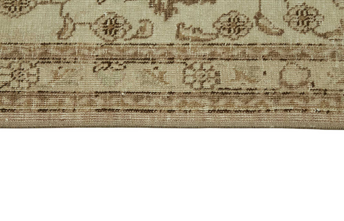 Rusvo Bej Halı Vintage Çiçek Desenli El Dokuma 286x387 cm 47500 – farklı açı