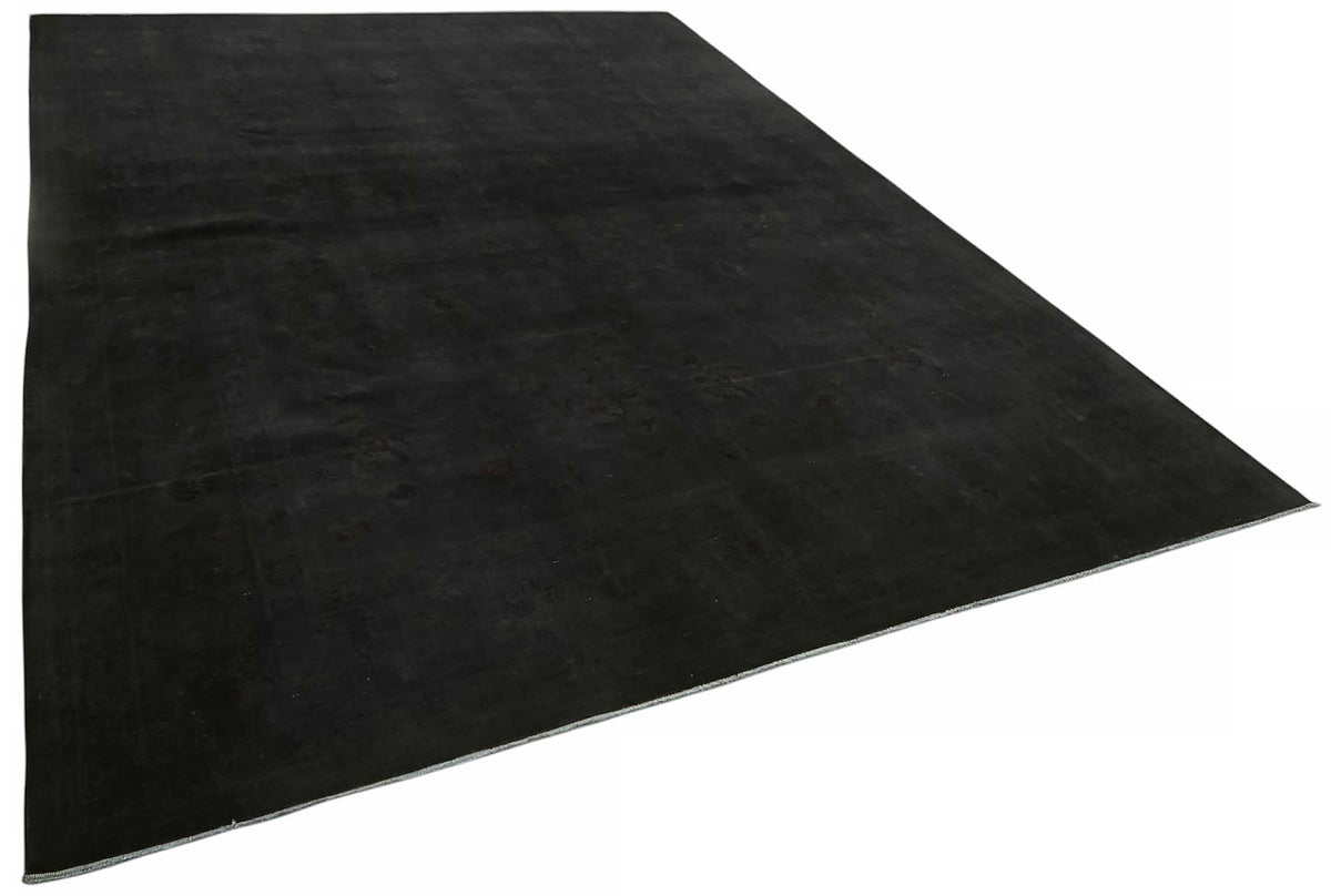 Zelko Overdyed Koyu Yeşil Düz El Dokuma Halı 255x351 cm 47523 – genel görünüm