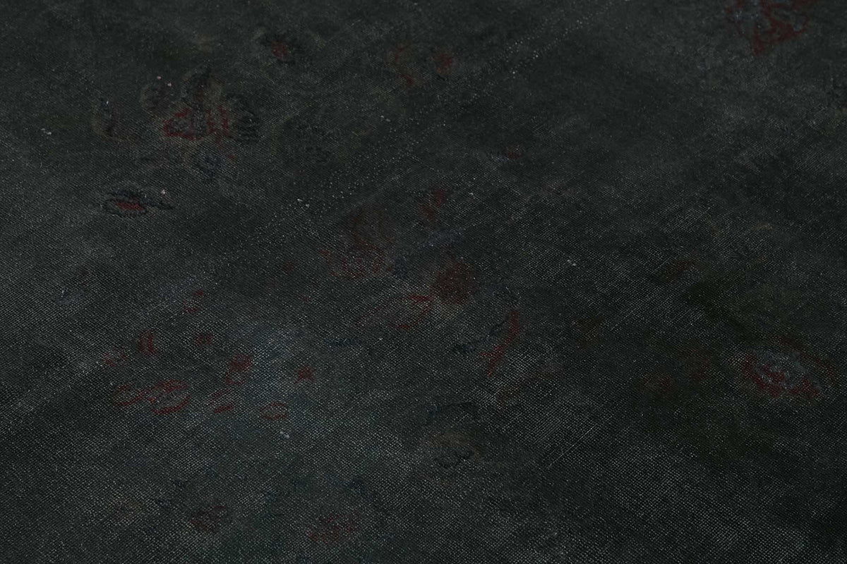 Zelko Overdyed Koyu Yeşil Düz El Dokuma Halı 255x351 cm 47523 – mekânda kullanım