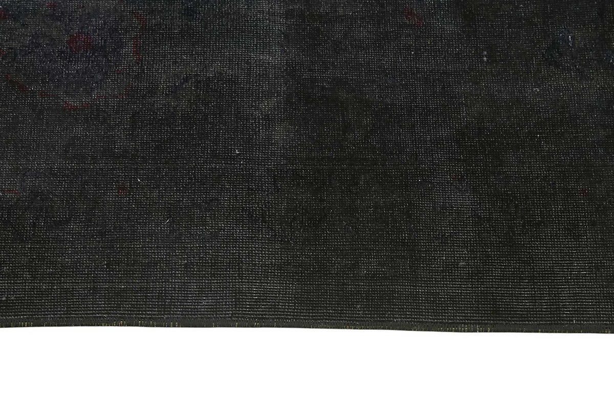 Zelko Overdyed Koyu Yeşil Düz El Dokuma Halı 255x351 cm 47523 – farklı açı