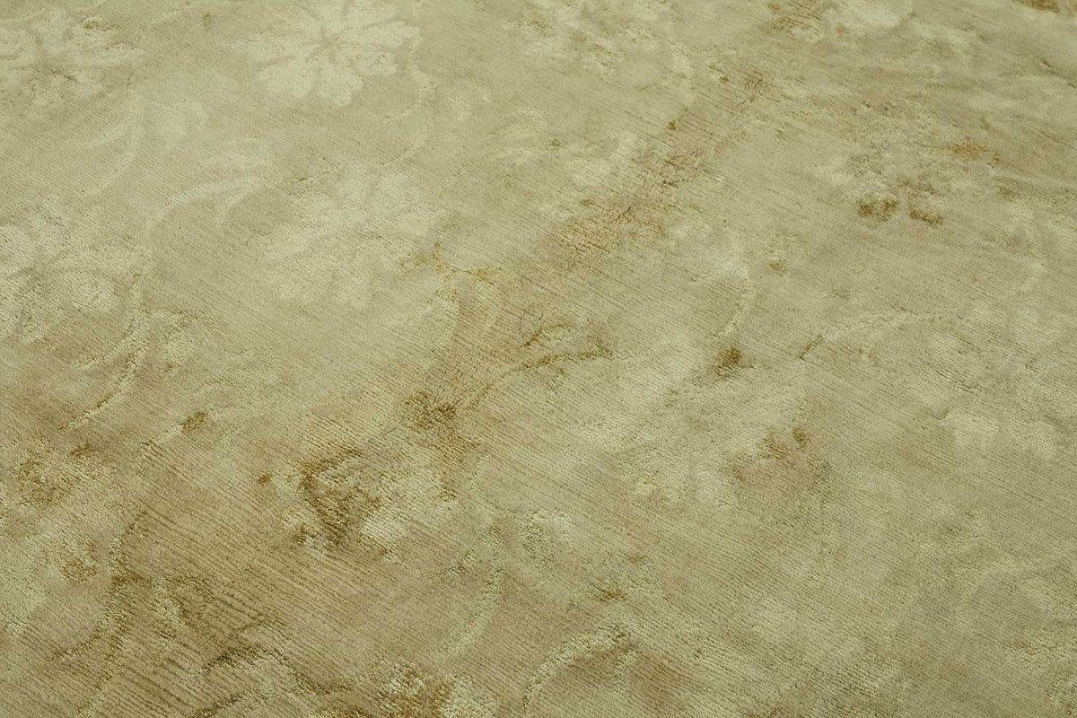 Komve Klasik Çiçek Desenli Altın Bej Uşak Halı 185x277 cm 47556 – mekânda kullanım