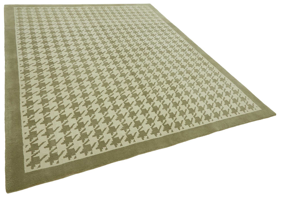 Komve Geometrik Desenli Bej Modern Halı 244x280 cm 47628 – genel görünüm
