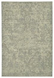 Veltos Uşak El Dokuma Açık Gri Soyut Desenli Halı 203x297 cm