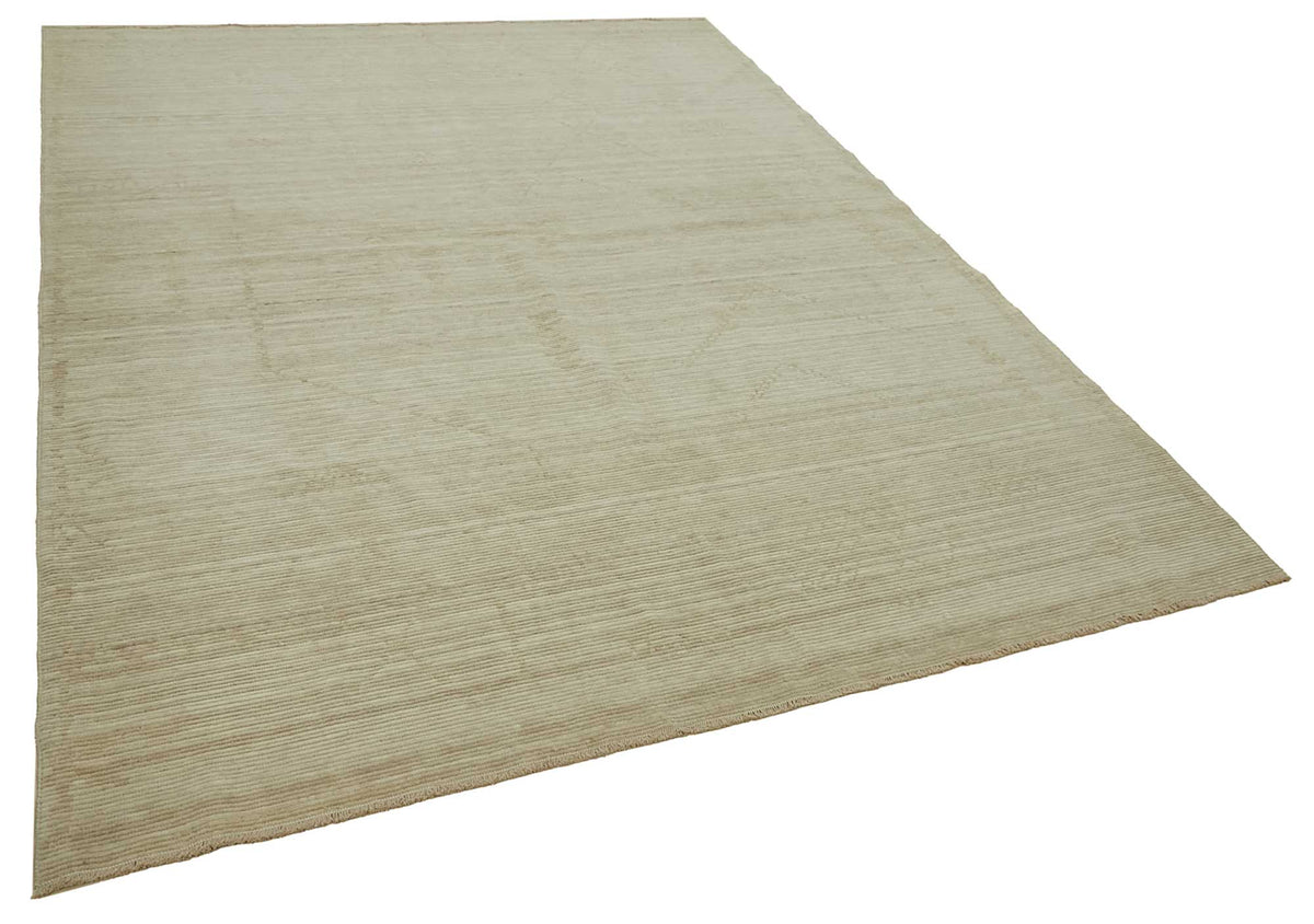 Veltos Bej Modern Halı Geometrik Desenli Uşak 202x297 cm – genel görünüm
