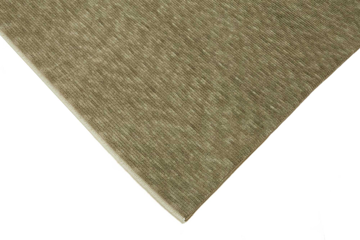 Veltos Bej Kahverengi Düz Modern El Dokuma Halı 240x300 cm – detay görünümü