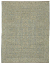 Veltos Bej Gri Madalyon Desenli El Dokuma Halı 273x350 cm