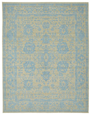 Veltos Uşak El Dokuma Bej Çiçekli Düz Halı 304x387 cm 47763