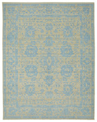 Veltos Uşak El Dokuma Bej Çiçekli Düz Halı 304x387 cm 47763