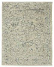 Veltos Açık Gri Halı Klasik Çiçek Desenli El Dokuma 283x354 cm