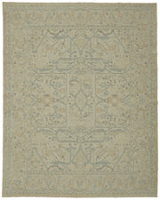 Veltos Madalyon Desenli Gri Bej Uşak Halısı 277x345 cm 47792