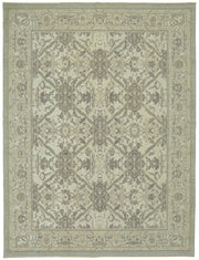 Veltos Açık Gri Halı El Dokuma Madalyon Desenli 272x355 cm 47807