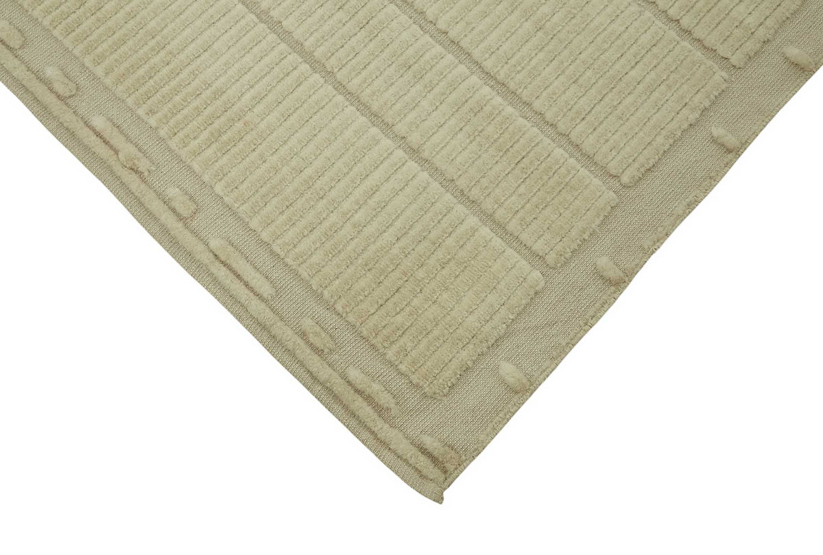 Veltos Uşak El Dokuma Bej Geometrik Modern Halı 270x350 cm 47813 – detay görünümü