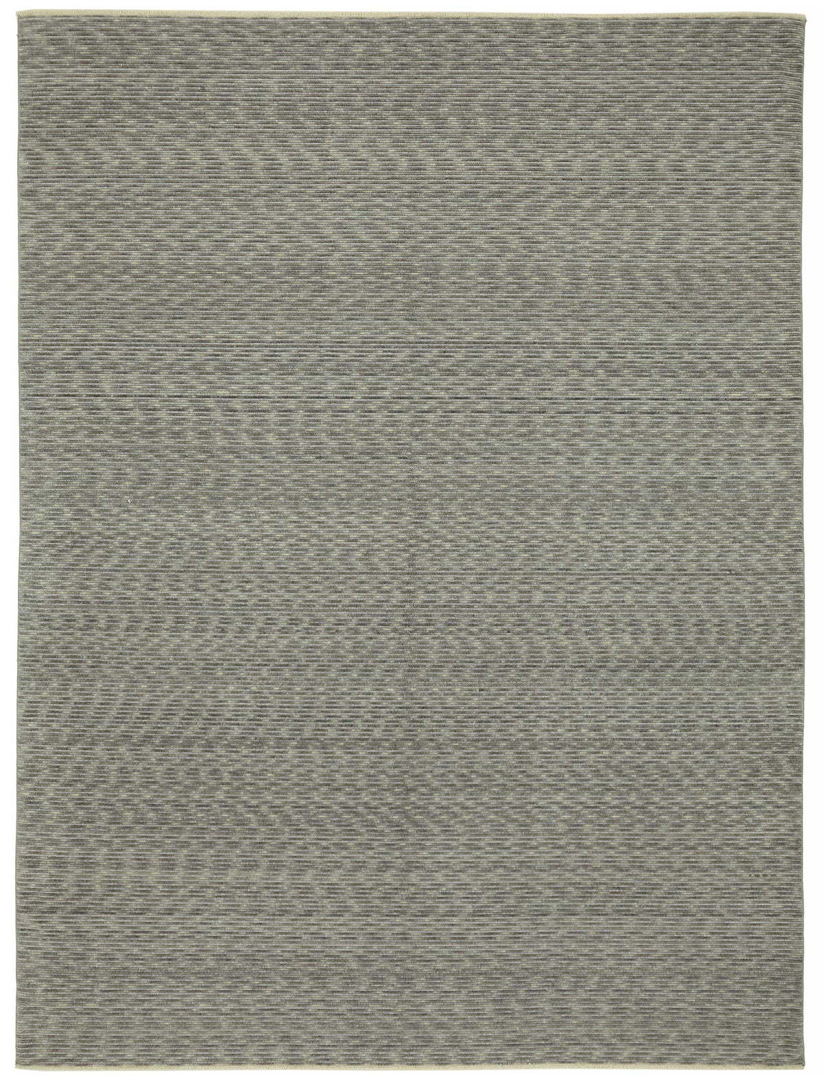 Veltos El Dokuma Uşak Gri Beyaz Çizgili Halı 272x365 cm 47817