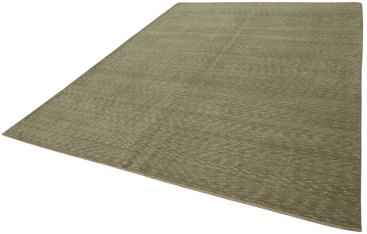 Veltos Düz Kahverengi Halı Bej Melanj Dokulu 270x370 cm 47843 – doku yakın çekim